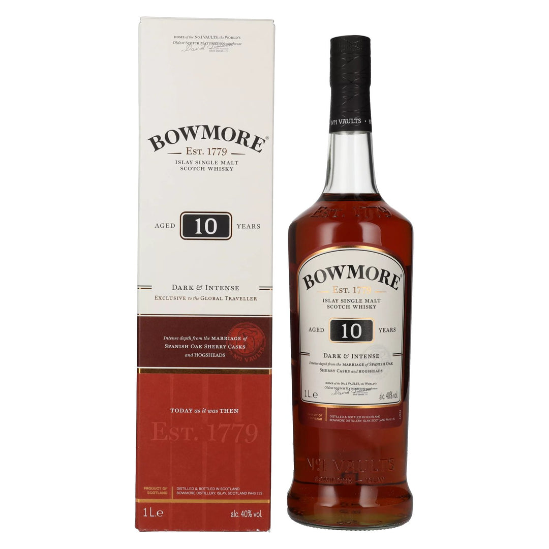 Bowmore 10 Years Old Dark & Intense Travel Exclusive