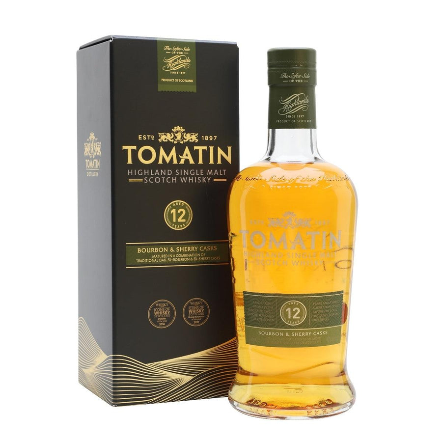 Tomatin Aged 12 Years - Bourbon & Sherry Casks