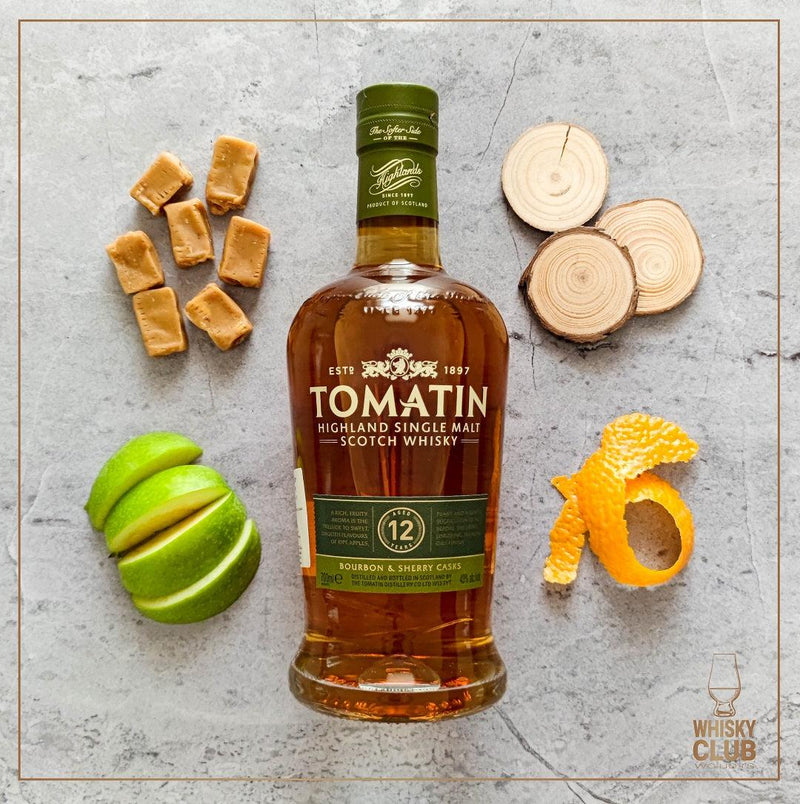 Tomatin Aged 12 Years - Bourbon & Sherry Casks - WhiskyClub