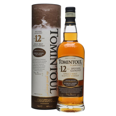 Tomintoul Aged 12 Years Oloroso Sherry Cask Finish